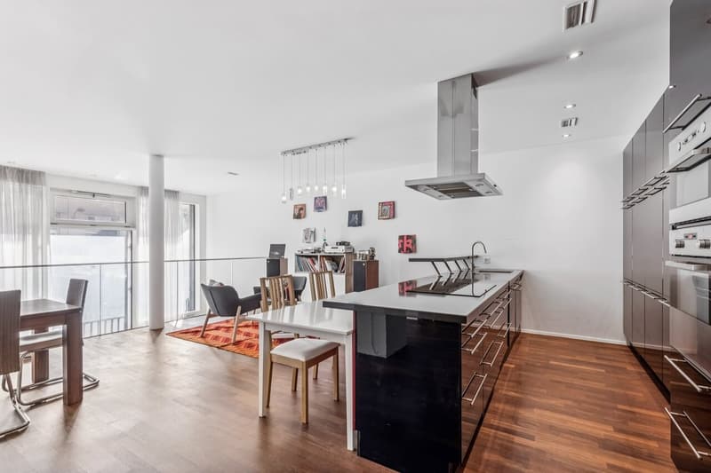 Maisonette-Wohnung mit grosszügigem Wohnatelier (2)