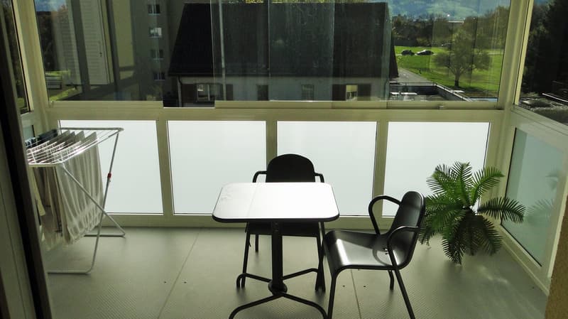 grosszügiger Balkon