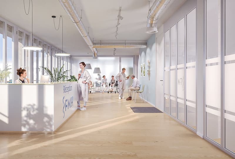 Opportunité exceptionnelle pour vaudbureau / cabinet médical: medecins, psychologues, pédiatres, dentistes, etc. de 85 à 114 m2 (3)