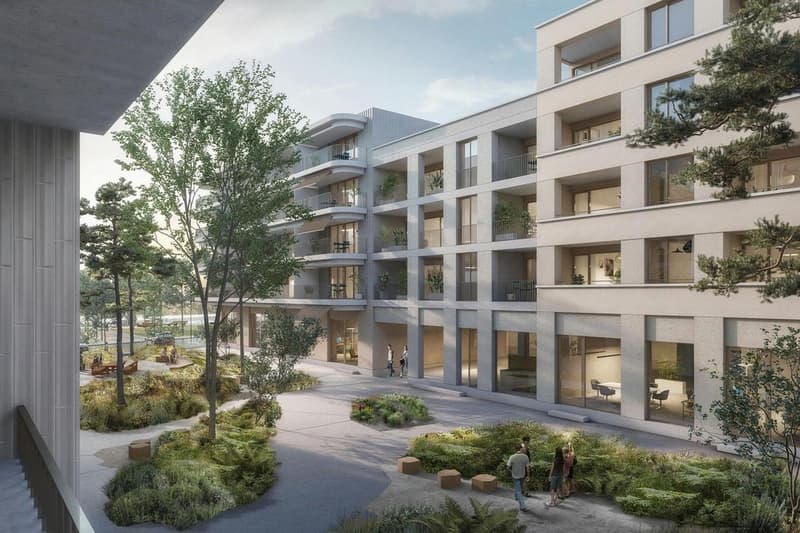 Charmant appartement de 3.5 pièces au sein du quartier de l'Orée à Crissier (1)
