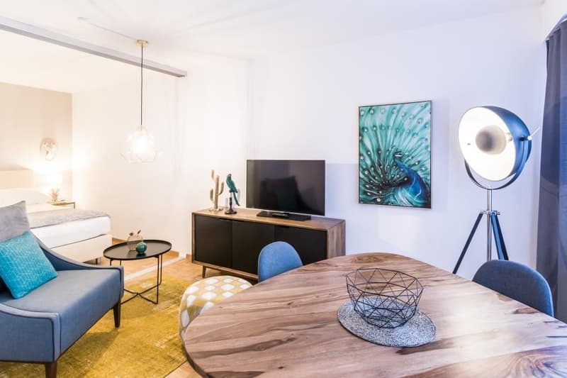 Junior One Bedroom Design Apartment – Zurich City (1)