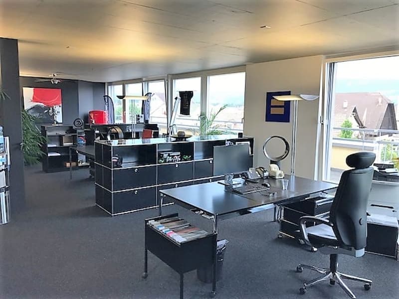 Espace commercial lumineux avec terrasse tout autour (8)