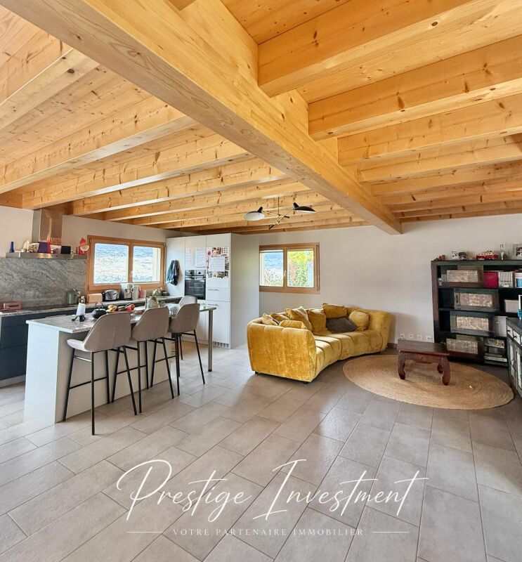 VILLA MODERNE DE 4.5 PCS AVEC VUE PANORAMIQUE ! SALINS