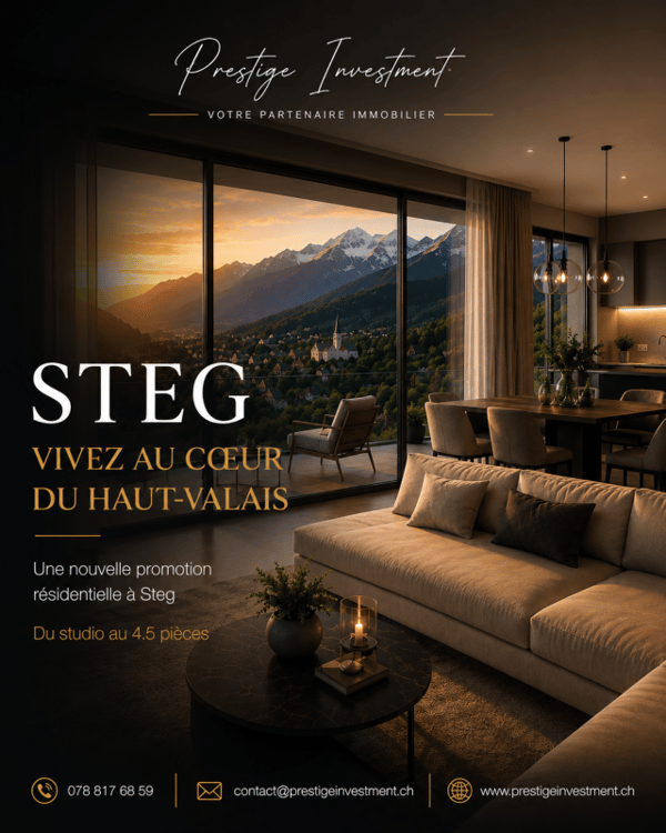 Steg, une nouvelle façon de vivre le Valais. 2