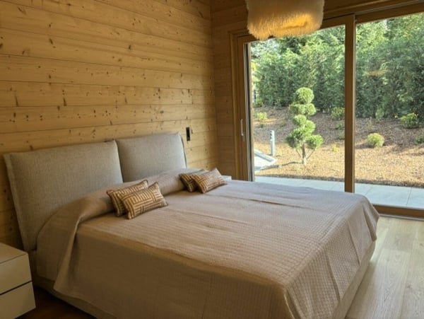 Magnifique Chalet Prestige: le golf en voisin, les Alpes en horizon. 8