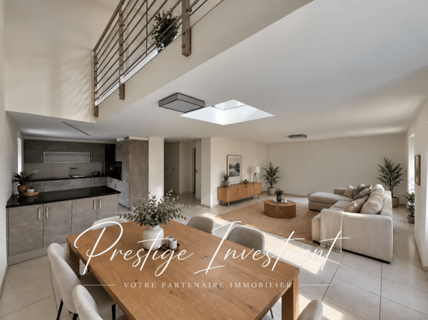 ATTIQUE - DUPLEX DE 4.5 PCES & 188 M2 - LEYTRON