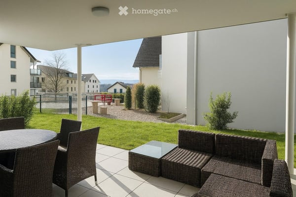 Ruhige, moderne und steuergünstige 1.5-Zimmer-Garten-Wohnung 4