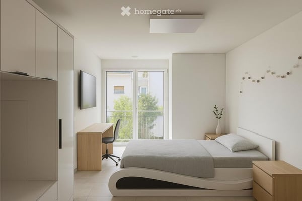 Ruhige, moderne und steuergünstige 1.5-Zimmer-Garten-Wohnung 8