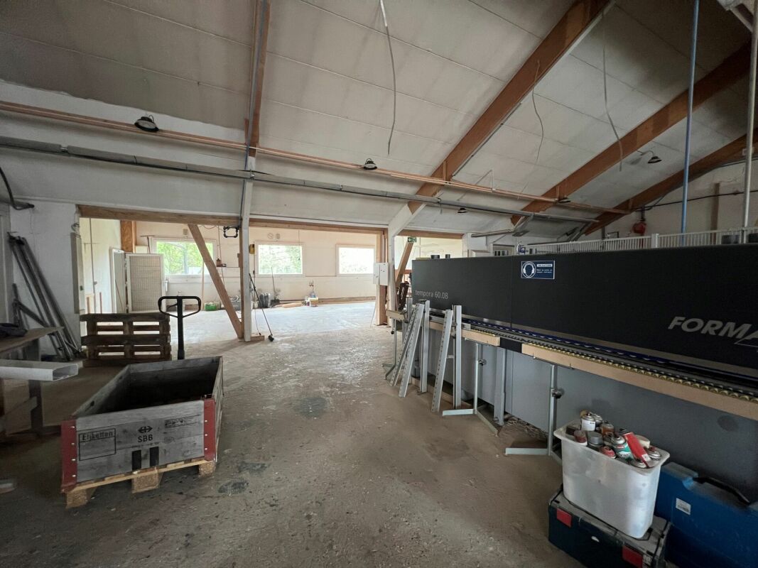 Saint-Blaise - Grand atelier avec bureaux et showroom attenant à une maison de 2 logements