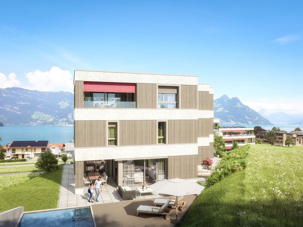 Traumhafte 4.5-Zimmer-Dachwohnung mit Aussicht Beckenried – Neubau 2027 3