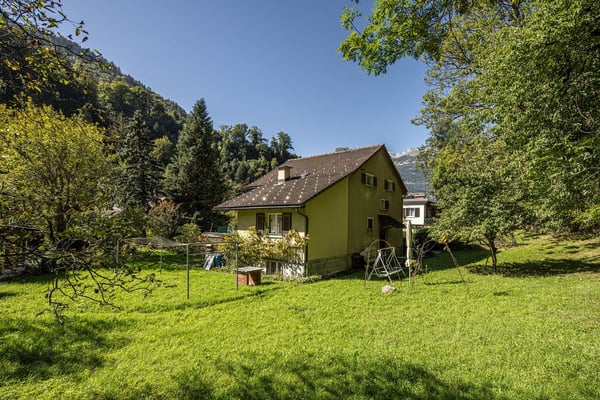 Einfamilienhaus mit sehr grosser Grünfläche 2