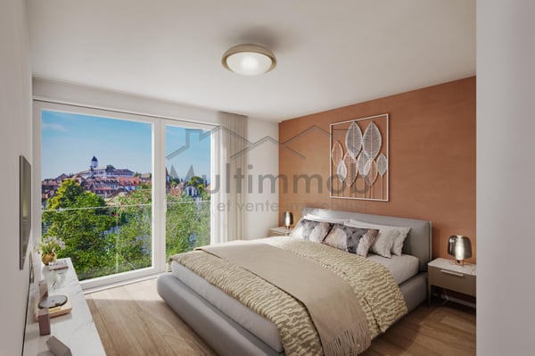 Appartement neuf de standing de trois chambres dans un cadre de vie privilégié à Aubonne 5