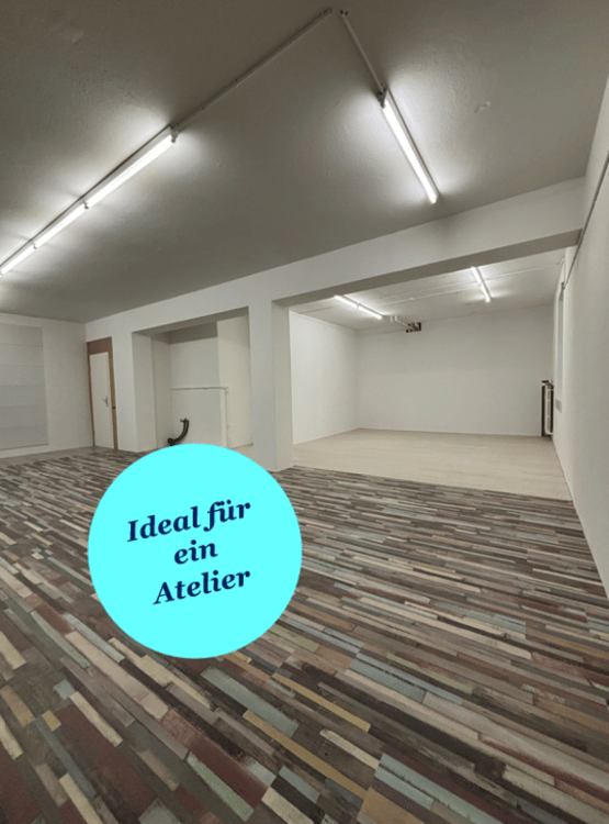 Grosszügiges Atelier an zentraler Lage