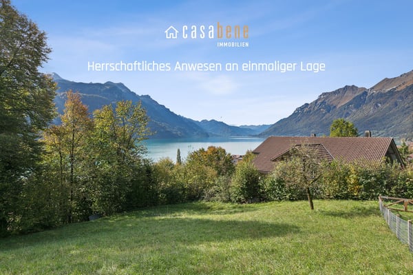 Seltenes Anwesen über dem Brienzersee 1