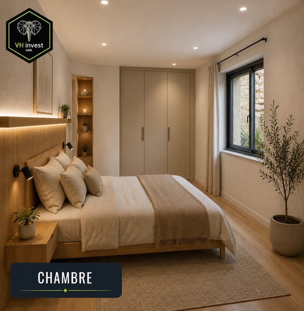 Vente sur plans - Magnifique 2,5 pièces entièrement rénové 2
