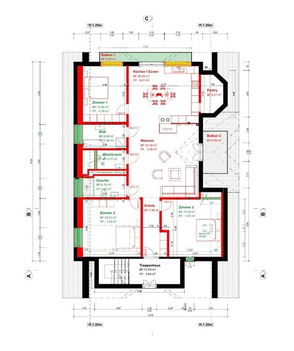Exklusive 4.5-Zimmer-Dachgeschosswohnung (180 m²) – Erstbezug in Röschenz mit Panoramablick 17