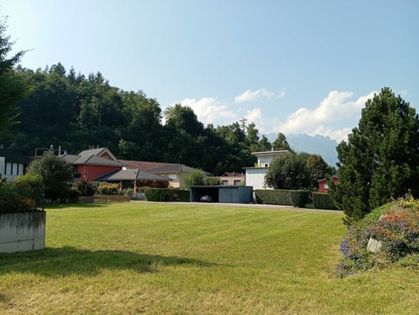 Sonniges, zentrumnahes Bauland in Wohnzone W2 in Buchs SG 3