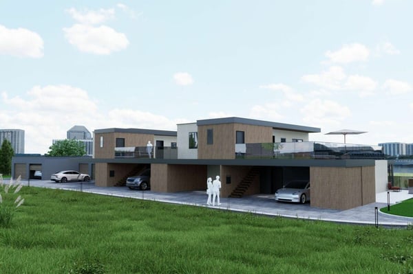 Moderne Reihenhäuser mit herrlicher Weitsicht 4