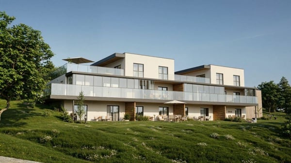 Moderne Reihenhäuser mit herrlicher Weitsicht 1