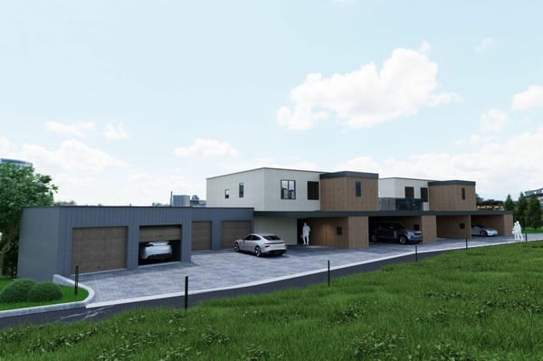 Moderne Reihenhäuser mit herrlicher Weitsicht 3