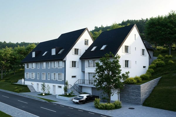 Neubau: 3 moderne Einfamilienhäuser in Villigen AG 4