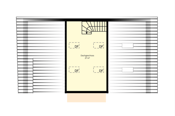 Dreigeschossige Maisonette mit Terrasse, Licht & Struktur 4