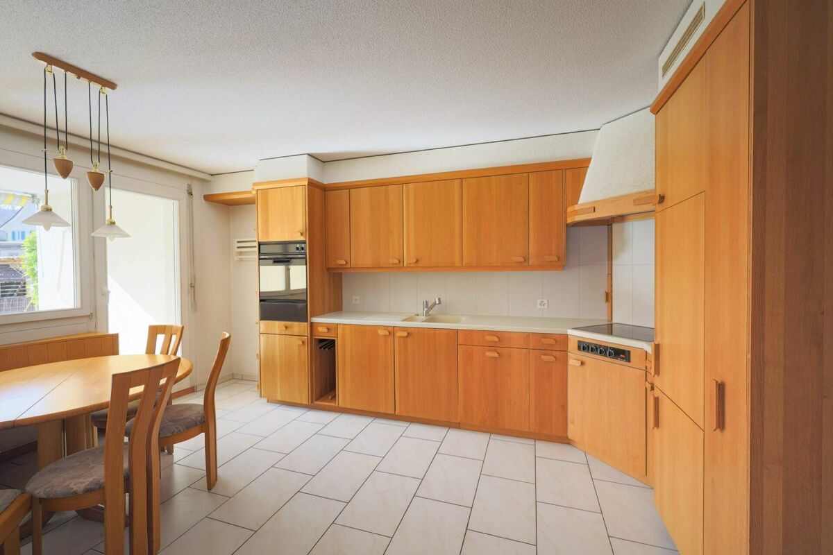 Garden apartment with design potential in Niederuzwil