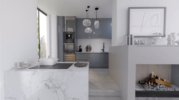Dreigeschossige Maisonette mit Terrasse, Licht & Struktur 4