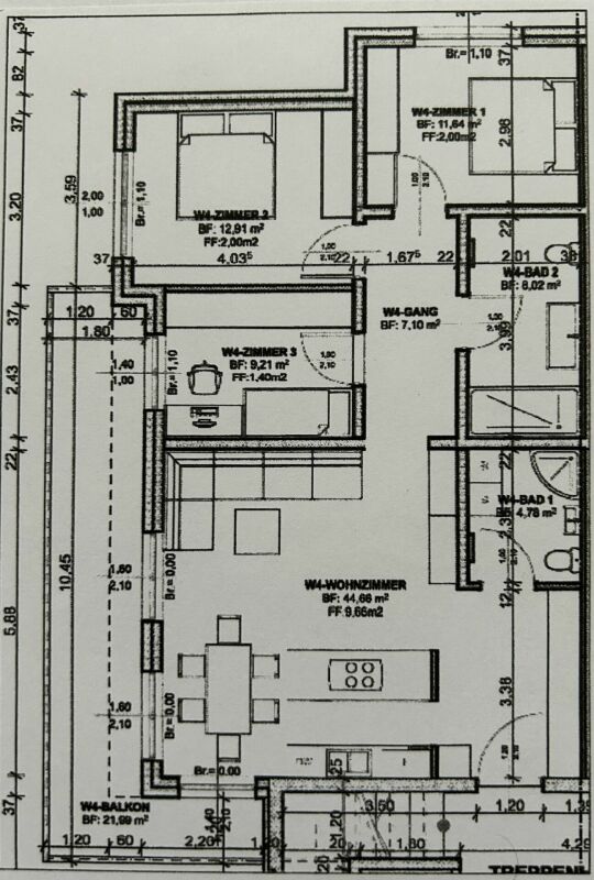 Moderne und sonnige 4.5 Zimmer Wohnung