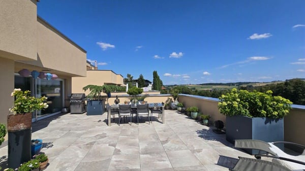 Panorama-Terrassenwohnung