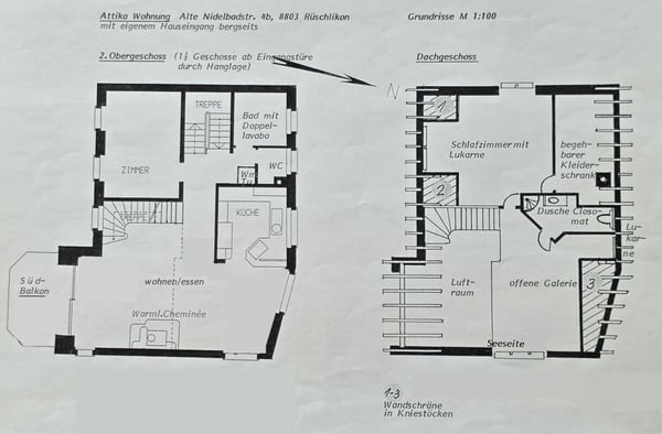 Attika-Wohnung mit See- und Bergsicht in Rüschlikon 13