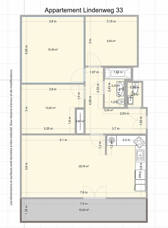 Helle und ruhige Wohnung - Linden-Quartier in Biel 10