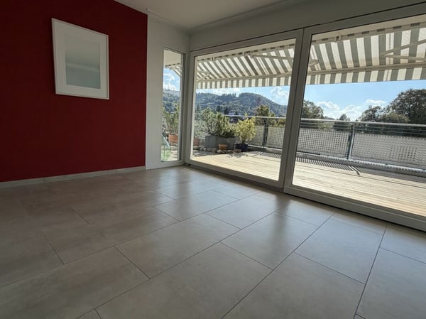 4.5-Zimmer Attika-Wohnung im Zentrum und doch an ruhiger Lage und mit viel Privatsphäre 160 m2 Nettowohnfläche, mehr als 100 m2 Terrasse 6