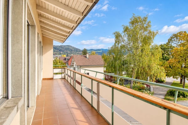 3-Zimmer-Loft mit Cheminée, Bergsicht, Balkon und Terrasse in Thun 7