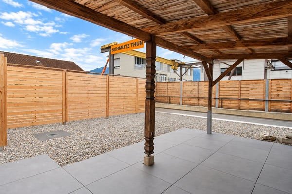 3-Zimmer-Loft mit Cheminée, Bergsicht, Balkon und Terrasse in Thun 11