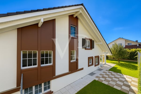 Einfamilienhaus mit Wintergarten und pflegeleichtem Garten in ruhiger 3