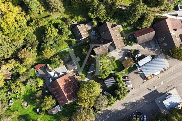 Seltene Landreserve am Zürichsee: Grosszügiger Parzellenverbund mit vi 7