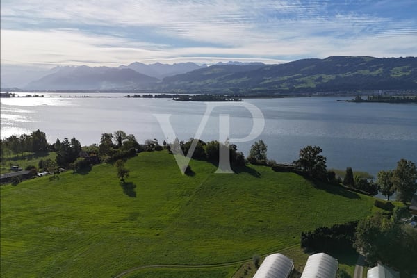 Seltene Landreserve am Zürichsee: Grosszügiger Parzellenverbund mit vi 4