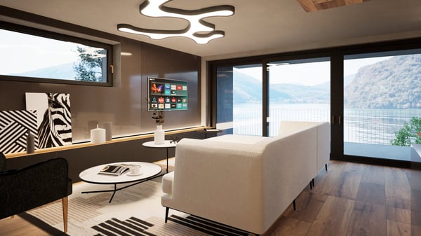 Exklusives Luxusapartment mit Pool und Seeblick in Lugano 3