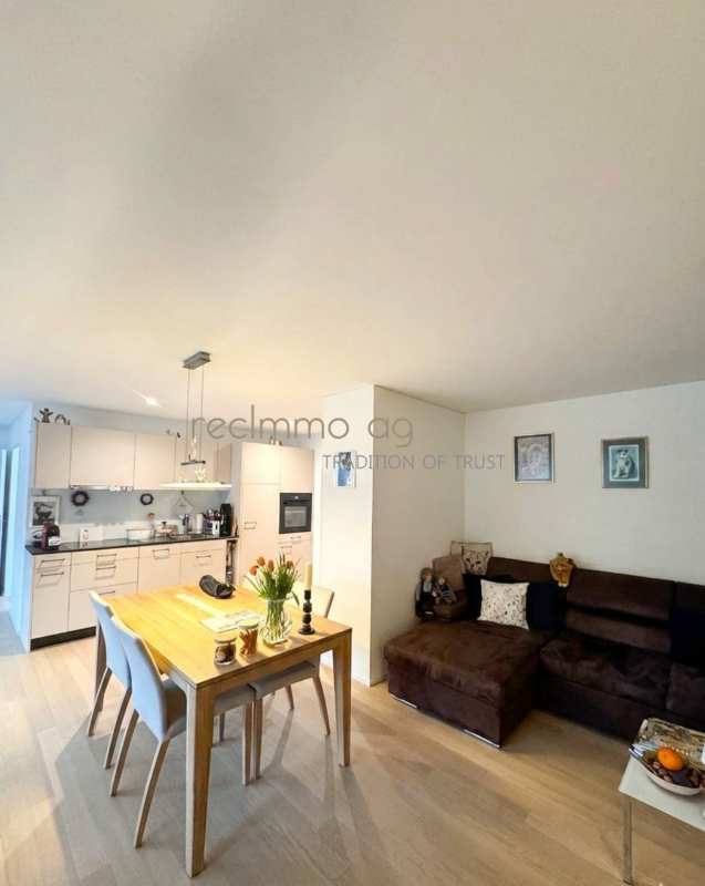 Moderne 2.5-Zimmer-Wohnung mit grosser Terrasse - Minergie