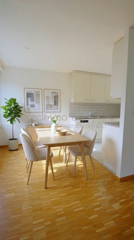 4.5-Zimmer-Wohnung mit Balkon und attraktivem Ausbaupotenzial