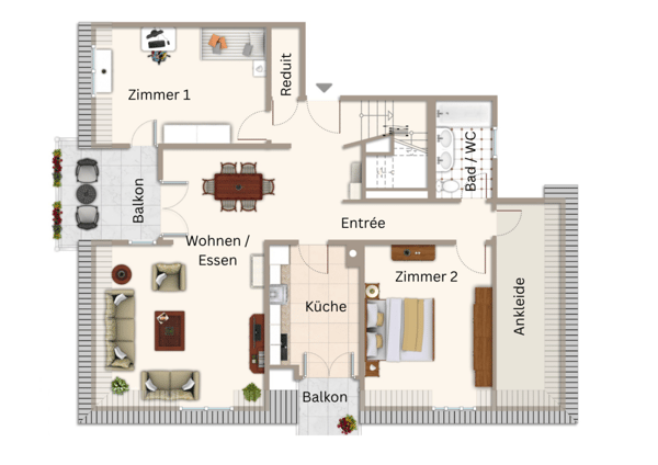 Grosszügige 5.5-Zimmer-Maisonettewohnung mit Charme, Hobbyraum & Potenzial 22