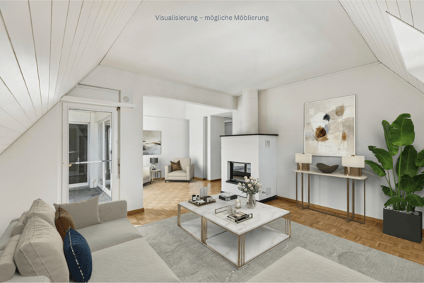 Grosszügige 5.5-Zimmer-Maisonettewohnung mit Charme, Hobbyraum & Potenzial 2