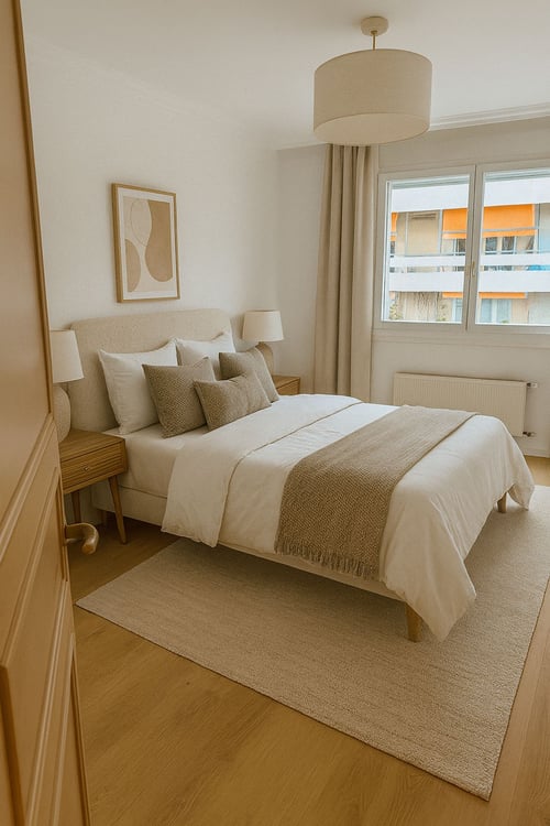 A louer  - Appartement de 1.5 pièces à Clarens, balcon, place de parc 2