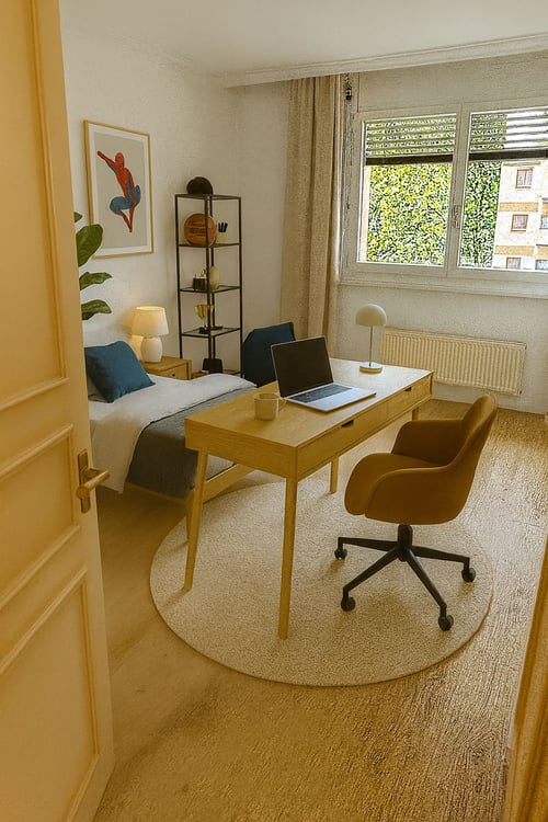 A louer  - Appartement de 1.5 pièces à Clarens, balcon, place de parc 3