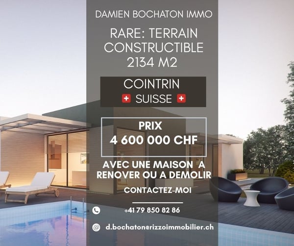 Terrain de 2134 m2 1