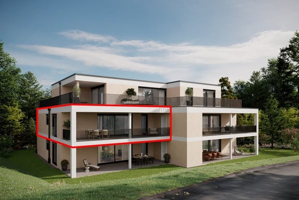 NEUBAU 1.5-Zimmer Wohnung (1. Obergeschoss) 1