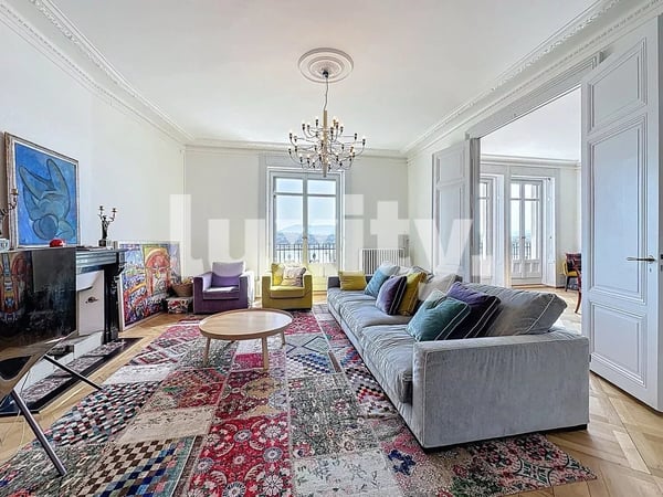 Spacieux Appartement Haussmannien avec vue sur le jet d'eau 2