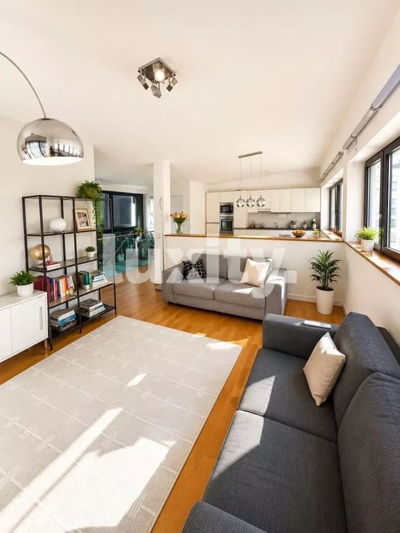 DUPLEX CONTEMPORAIN AU C?UR DES EAUX-VIVES 1