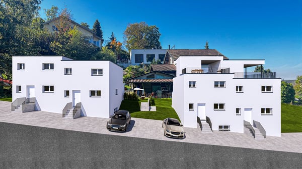 Sonnige Doppeleinfamilienhäuser an erhöhter Lage in Pratteln mit Weitsicht 17